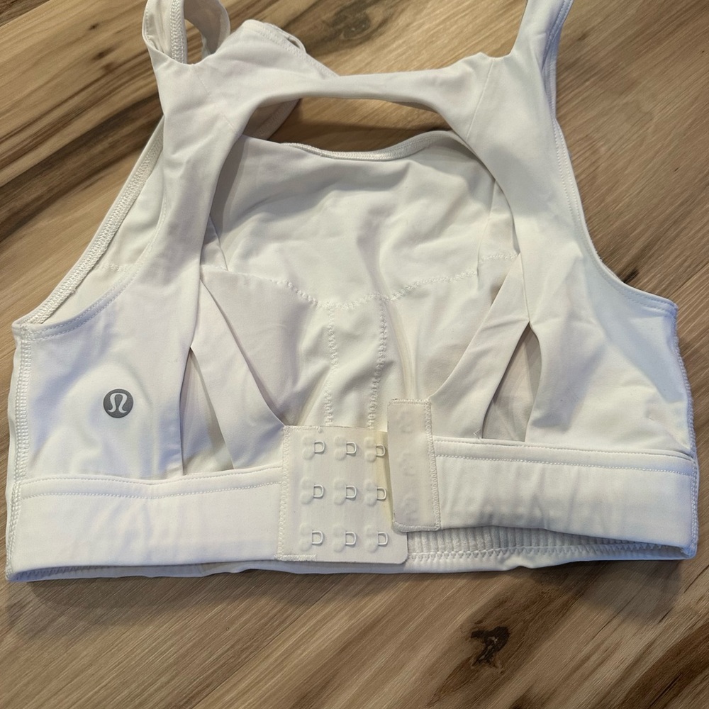 lululemon athletica Cream Sports Bra